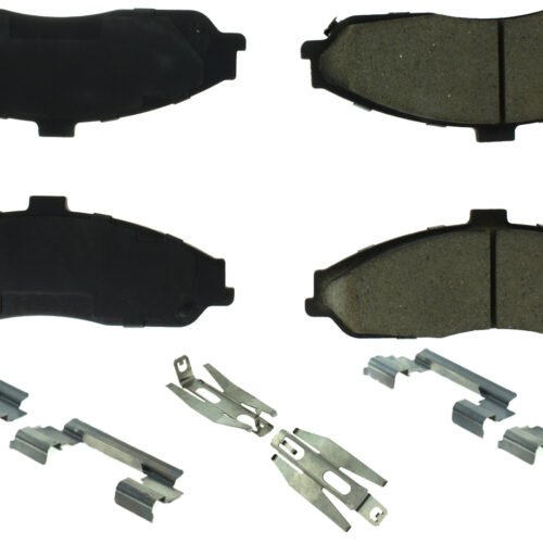 Posi-Quiet Extended Wear Brake Pads with Shims a