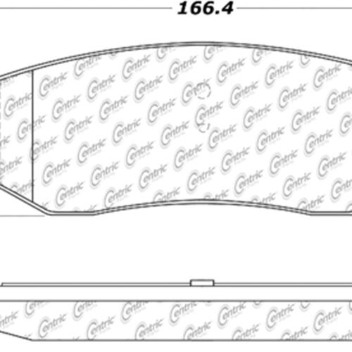 Fleet Performance Brake Pads with Hardware