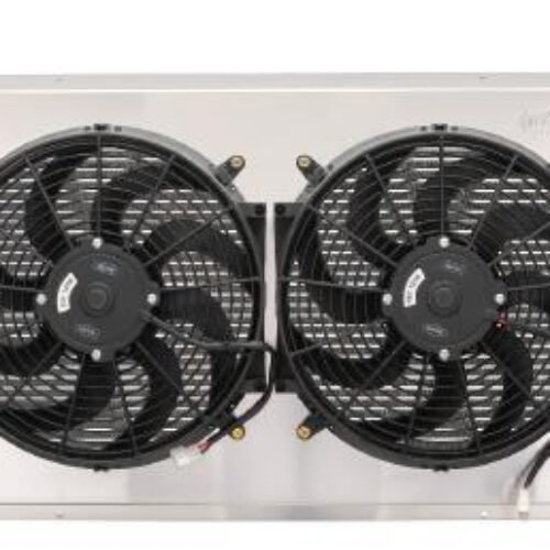 88-98 GM 1500 P/U 5.3L Radiator w/Dual 14in Fan