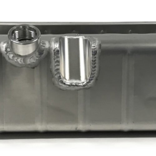 SBC Alum. DS Oil Pan 3 O-Ring Ports 4.25 Deep