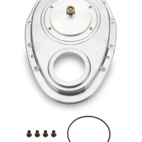 Aluminum Timing Cover – SBC Rocket Block