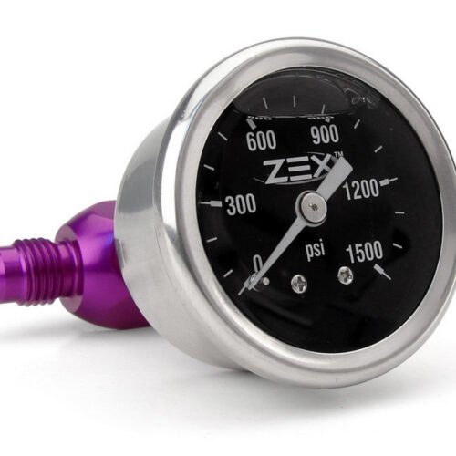 ZEX -4an Liquid Filled Gauge Kit