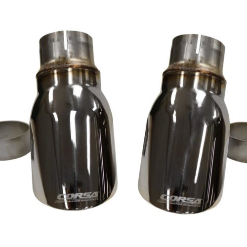 Two Single 4in Polished Pro-Series Tips Kit