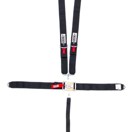 5-Pt Harness Big Latch Blk Bolt In Pull Down