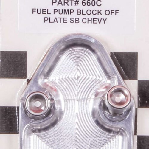 SBC F/P Block-Off Plate – Clear