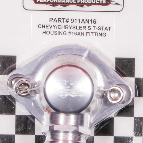 Chevy Swivel Thermostat Housing – Clear