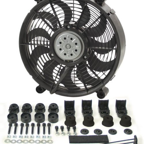 12in High Output RAD Fan Single