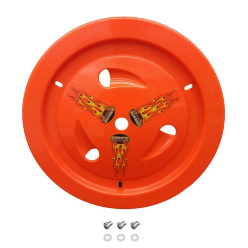 Wheel Cover Dzus-On Fluo Orange Real Style