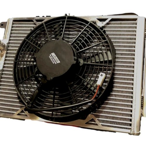 Oil Cooler w/Fan 17.5in L x 12.5in Tall W