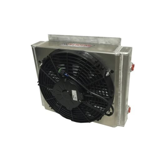 Transmission Cooler w/ Fan Dbl Pass