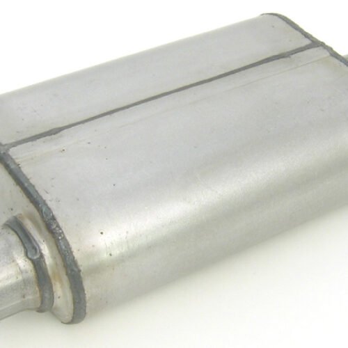 Dual Chamber Muffler 2.50in Offset/Center