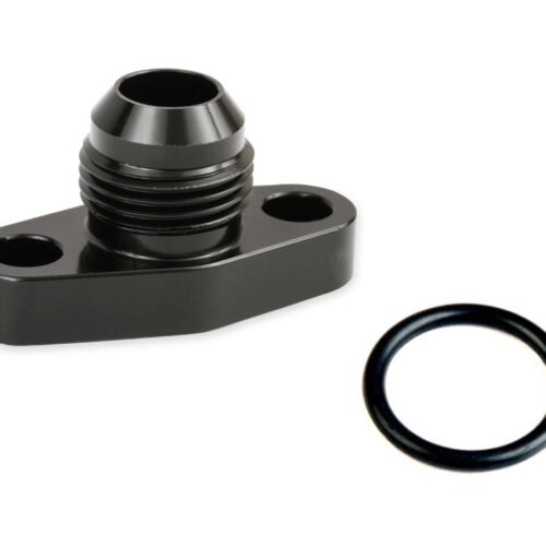 Turbo Oil Drain Back Flange  10an – Black