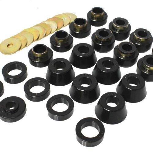 87-94 YJ Body Mounts Black