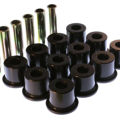 Chevy Rear Spring Bushing Set Black