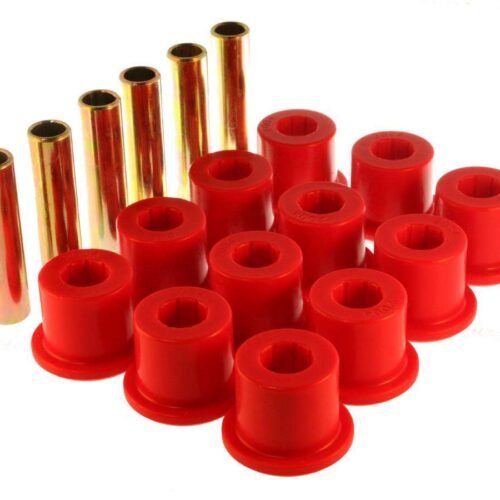 Chevy Rear Spring Bushing Set Red