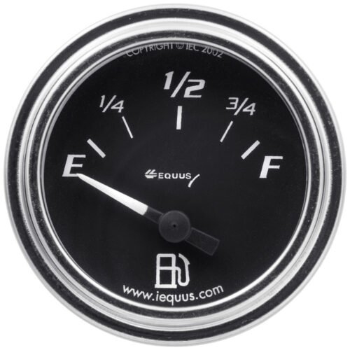 2.0 Dia Fuel Level Gauge Chrome