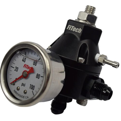 Regulator Go Fuel Tight Fit  w/ Pressure Gauge