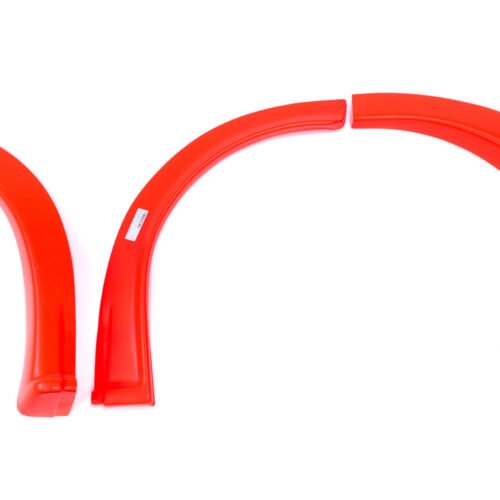 MD3 Wheel Flares Dirt Fluorescent Red Left