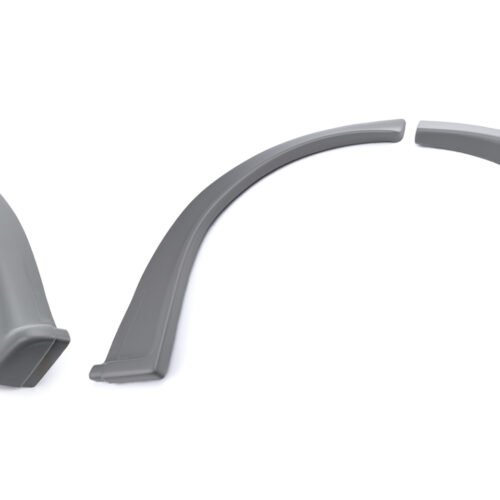 MD3 Wheel Flares Dirt Gray Left