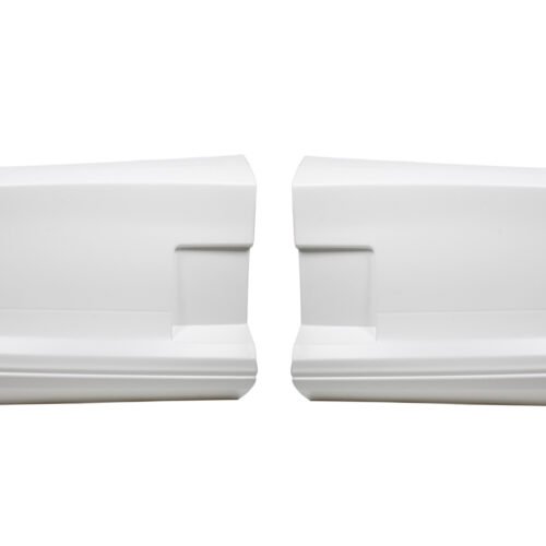 88 Monte Bumper Cover White Plastic