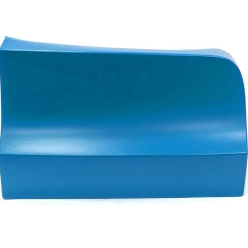 Bumper Cover Right ABC Blue Plastic