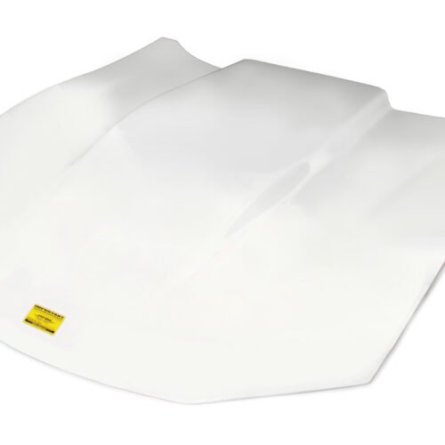 Composite Hood White 2.5in Scoop