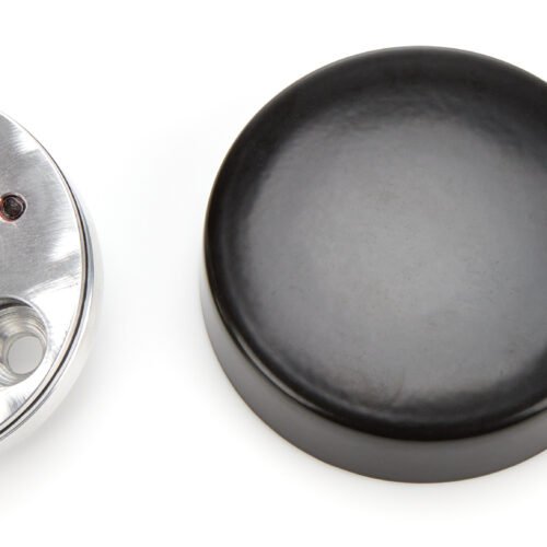 Horn Button 3 Bolt Mill Black