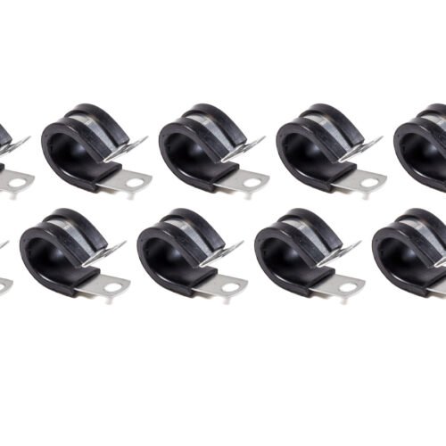 Padded Line Clamps 10pk 5/8 (#6)