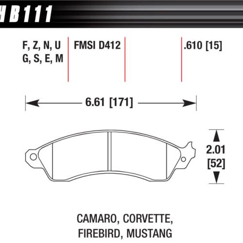 Performance Street Brake Pads (4)