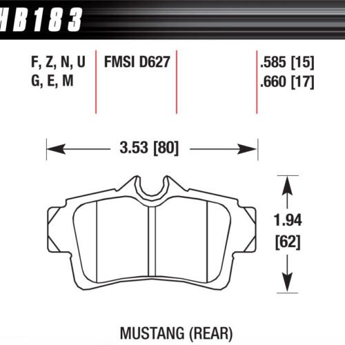 Performance Street Brake Pads (4)