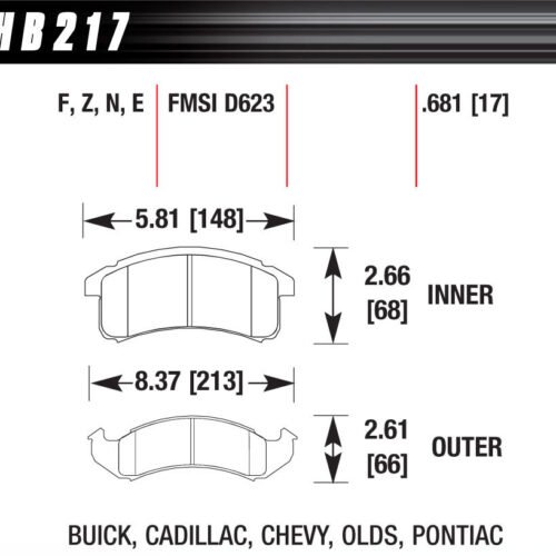 Performance Street Brake Pads (4)