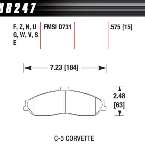 Performance Street Brake Pads (4)