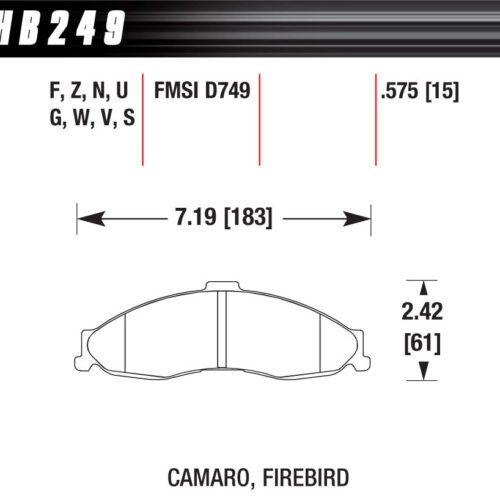 Performance Street Brake Pads (4)