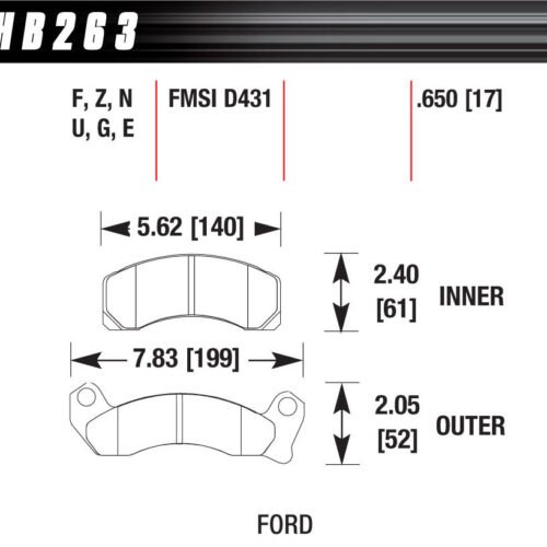 Performance Street Brake Pads (4)