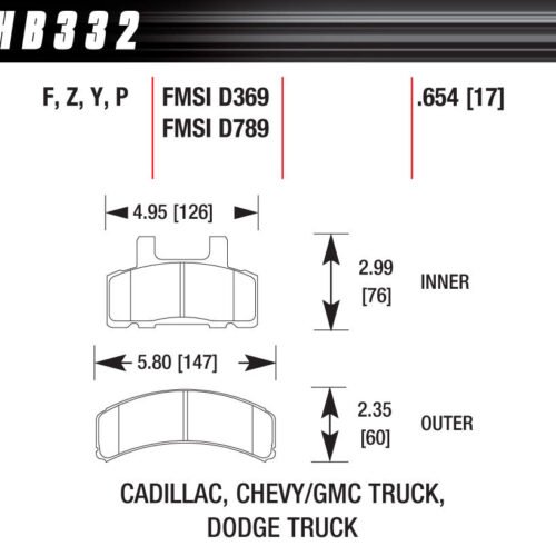 Performance Street Brake Pads (4)