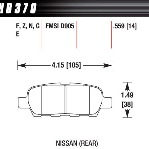 Performance Street Brake Pads (4)