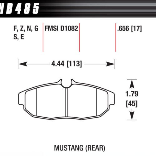 Performance Street Brake Pads (4)