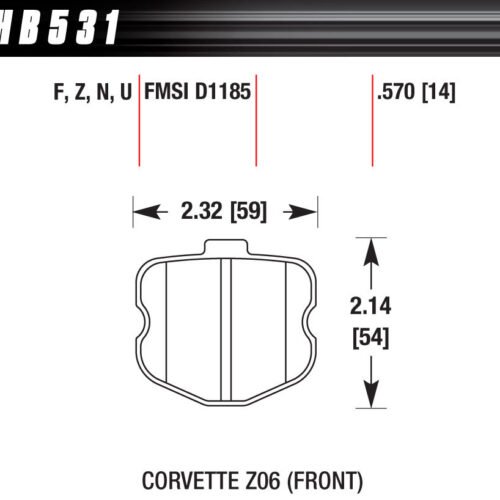 2006 Corvette ZO6 Perf Ceramic