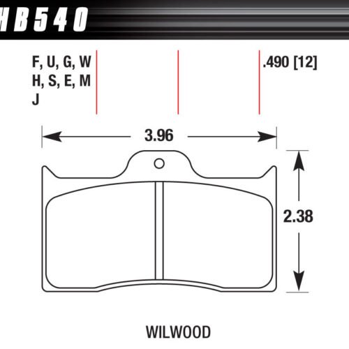 BRAKE PAD DYNALITE FRONT AND REAR DTC-60