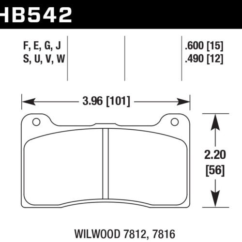 Brake Pad DT-50 7812 / 7816