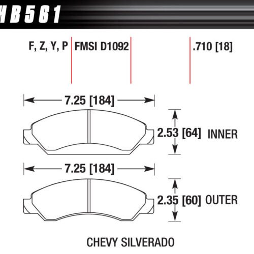 Performance Street Brake Pads (4)