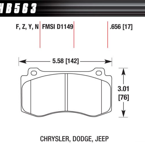 Performance Street Brake Pads (4)