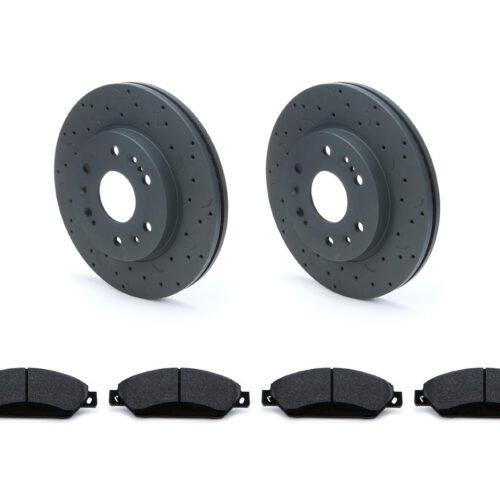 Brake Rotor & Pad Kit Front GM