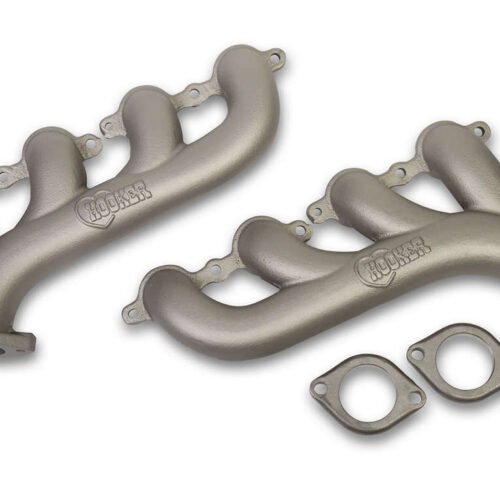 GM LS Cast Iron Exhaust Manifolds Ti- Finish