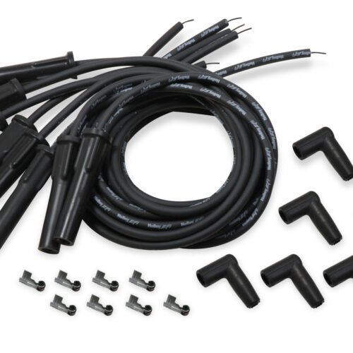 Spark Plug Wire Set Univ GM LS Cut to Fit – Black