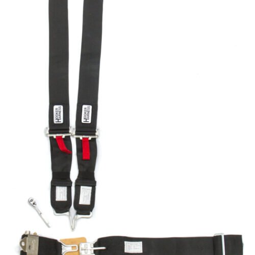 5-pt Harness System LL USD Ratchet Adj Blk