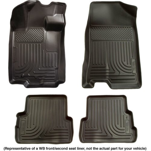 11-  Dodge Charger Front /2nd Floor Liners Black