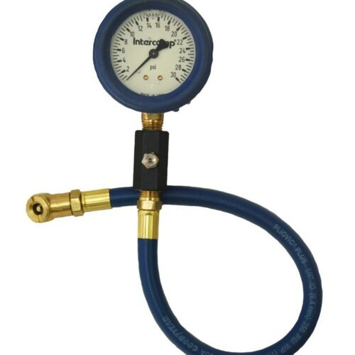 Deluxe Air Gauge 2.5in 0-30 Liquid Filled