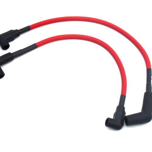 8mm Spark Plug Wire Leads 2pk Red