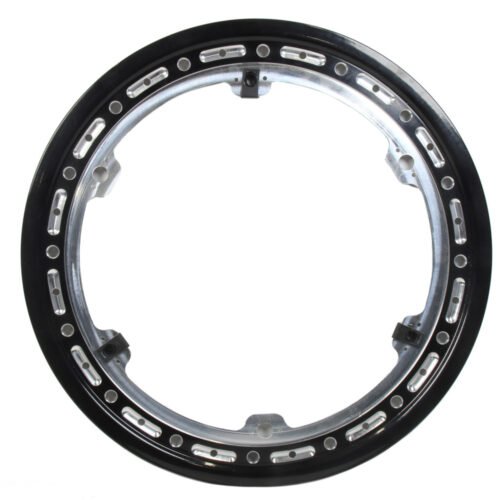 Beadlock Ring Black 15in w/3 Threaded Tabs